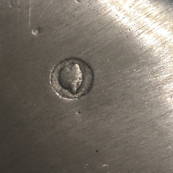 Polished Pewter Set of 3 Dipping Bowls on Peapod Tray - Picture 8 of 9